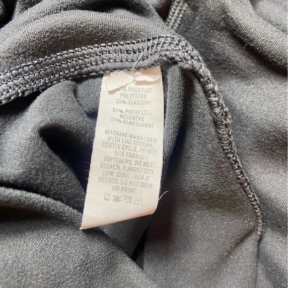 OFFLINE Aerie The Hugger High Waisted Cinch Cuff Pants Grey Leggings Large L - Picture 11 of 12